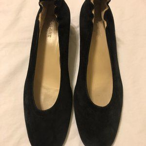 Everlane Black Suede Pumps